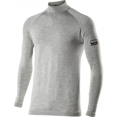 Col Roulé À Manches Longues Six2 Carbon Wool - Ts3 Merinos | BurnOutMotor