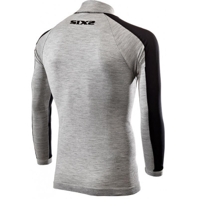 Six2 Wool FF Long Turtleneck-Ts4 Merinos | BurnOutMotor