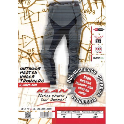 Klan Outdoor Heated Under Trousers | BurnOutMotor