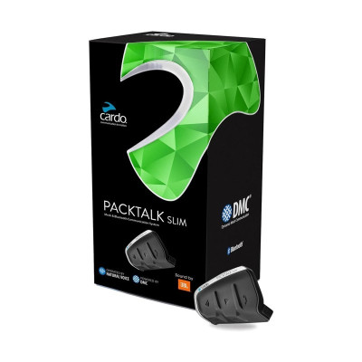 Intercomunicador Cardo Scala Rider Packtalk Slim Jbl | BurnOutMotor