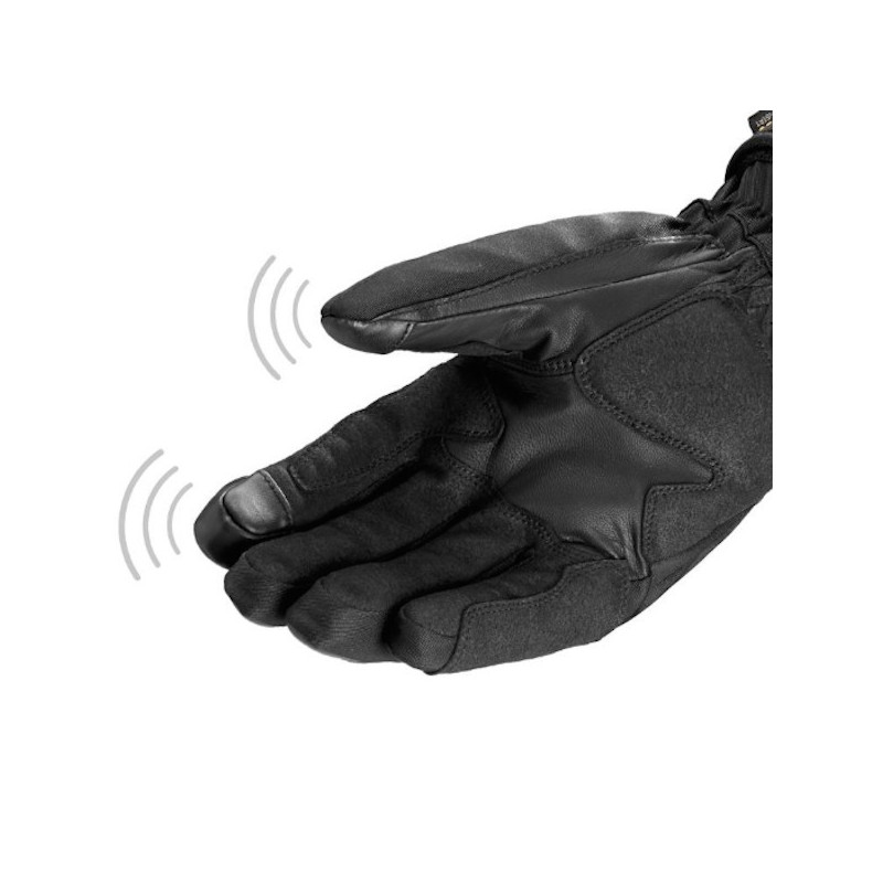 Guanti Touchscreen Per Moto Gants Spidi Alu Pro Evo Noir Rouge Gants C99021 Guanti Moto CE EN13594