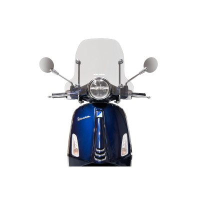 MALOSSI - Cupolino SPORT SCREEN di colore fumé chiaro - lunghezza 51 x