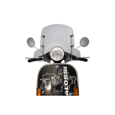MALOSSI - SPORT SCREEN - LIGHT SMOKE - W 507xH 440 THK 3 mm