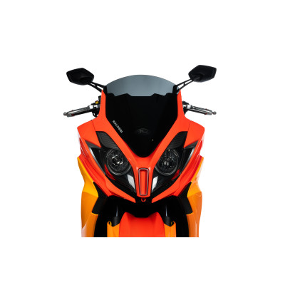 MALOSSI - SPORT SCREEN - DARK SMOKE - W 430xH 515 THK 3 mm