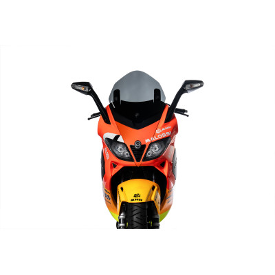 MALOSSI - SPORT SCREEN - DARK SMOKE - W 425xH 450 THK 3 mm
