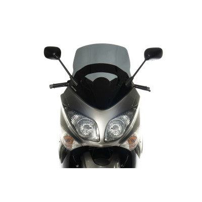 MALOSSI - SPORT SCREEN bulle - TEINTÉ FUMÉ FONCÉ - l.460xH.688 ep.3 mm