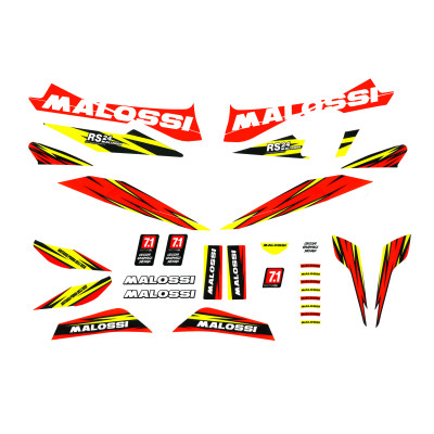 MALOSSI - KIT of stickers HONDA SH 350i