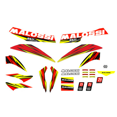 MALOSSI - KIT of stickers HONDA SH 125i